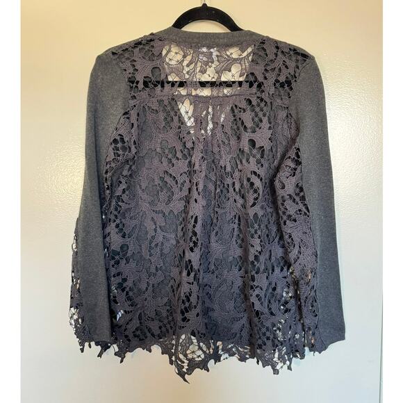 NWT Zero Degrees Celcius Lack Back Cardigan Size Small - Picture 5 of 8